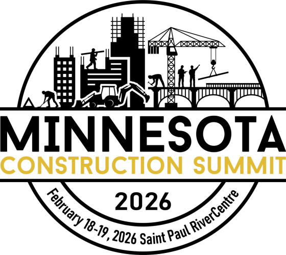 2026 Minnesota Construction Summit Logo - February 18-19, St. Paul RiverCentre