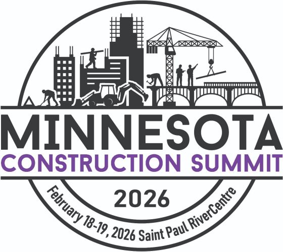 2026 Minnesota Construction Summit Logo - February 18-19, St. Paul RiverCentre