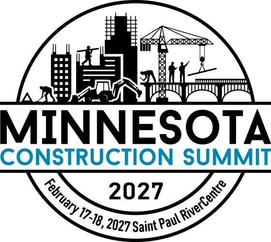 2027 Minnesota Construction Summit Logo - February 17-18, St. Paul RiverCentre